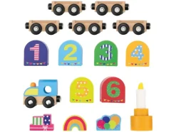 Set de tren de cumpleaños