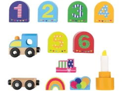 Set de tren de cumpleaños