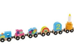 Set de tren de cumpleaños