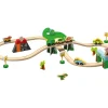 Set de tren de madera