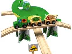 Set de tren de madera