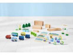 Set de tren de madera »Peppa Wutz«