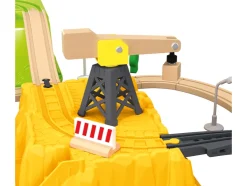 Set de tren de madera 42 piezas