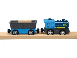 Set de tren de madera 42 piezas
