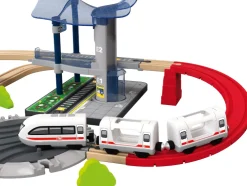 Set de tren de madera XL