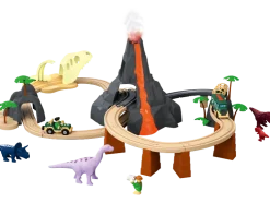 Set de tren de madera XL