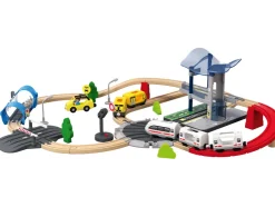 Set de tren de madera XL