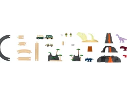Set de tren de madera XL