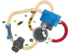 Set de trenes City-Express Dinoland, para muchas variantes de montaje creativas.