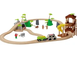 Set de tren »Jungela / Tren de pasajeros«, longitud de vía máx. 2,8 m.