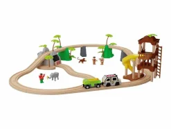 Set de tren »Jungela / Tren de pasajeros«, longitud de vía máx. 2,8 m.