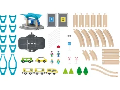 Set de tren »Jungela / Tren de pasajeros«, longitud de vía máx. 2,8 m.