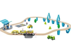Set de tren »Jungela / Tren de pasajeros«, longitud de vía máx. 2,8 m.