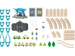 Set de tren »Jungela / Tren de pasajeros«, longitud de vía máx. 2,8 m.