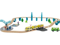 Set de tren »Jungela / Tren de pasajeros«, longitud de vía máx. 2,8 m.