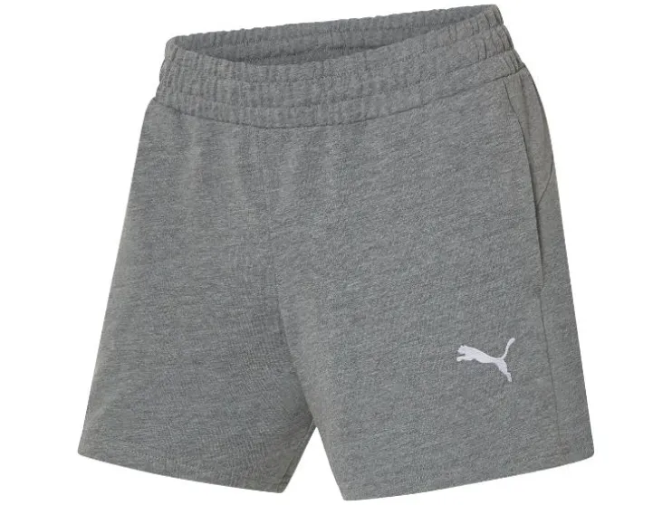 Short de felpa para mujer »TeamGOAL Casuals«, de talle medio.