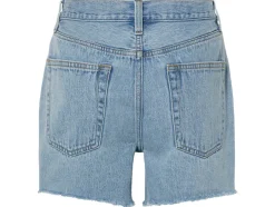 Shorts vaqueros de mujer, tiro alto.