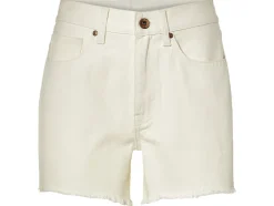 Shorts vaqueros de mujer, tiro alto.
