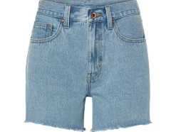 Shorts vaqueros de mujer, tiro alto.