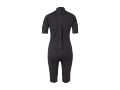 Shorty de neopreno para mujer, con cremallera en la espalda.