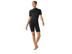 Shorty de neopreno para mujer, con cremallera en la espalda.