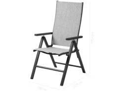 Silla plegable de aluminio Houston