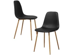 Sillas de comedor, 2 unidades.