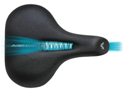 Sillín de bicicleta memory foam