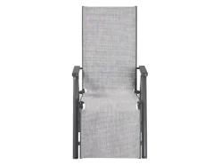 Sillón de relax de aluminio »Houston«, 58 x 110 x 80 cm.