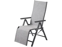 Sillón de relax de aluminio »Houston«, 58 x 110 x 80 cm.