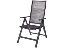 Sillón plegable de aluminio »Miami«, 2 unidades.