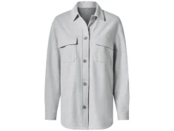 Sobrecamisa de felpa para mujer