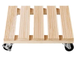 Soporte con ruedas para plantas
