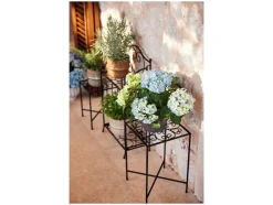 Soporte para plantas de metal