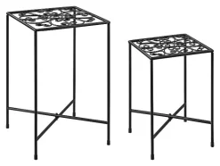 Soporte para plantas de metal