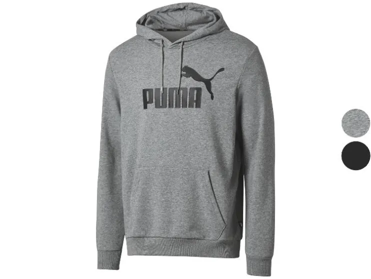 Sudadera con capucha para hombre, con gran estampado del logotipo de Puma.