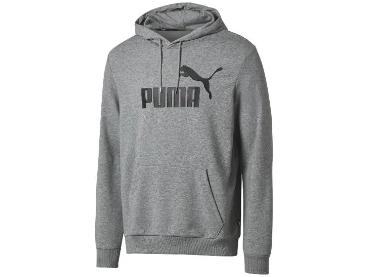 Sudadera con capucha para hombre, con gran estampado del logotipo de Puma.