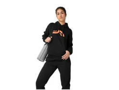 Sudadera con capucha para mujer, con bolsillo tipo canguro.