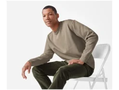 Sudadera de canalé para hombre