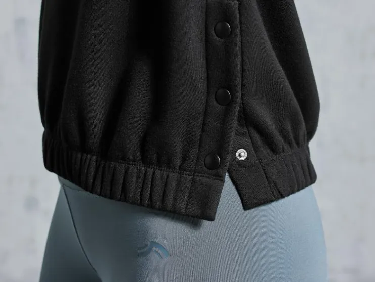 Sudadera de felpa para mujer con tecnología HeiQ Mint.