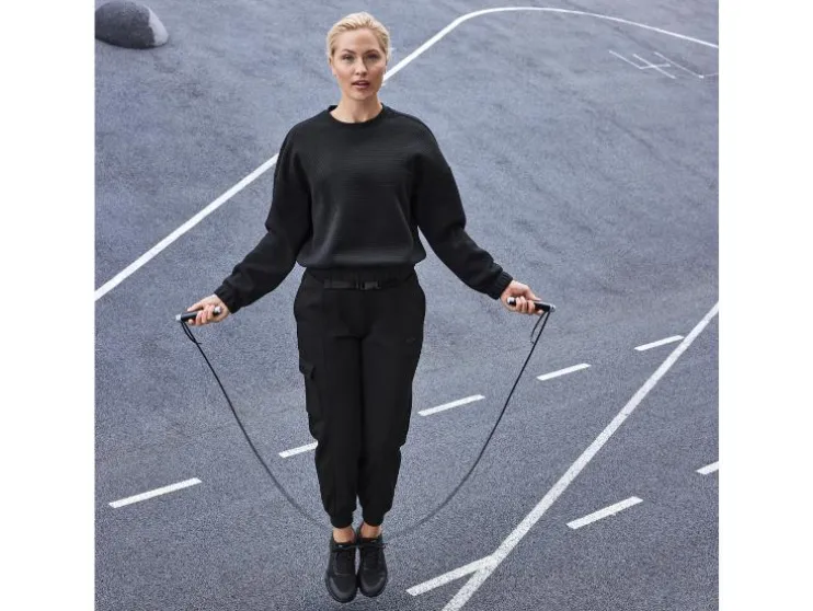 Sudadera de felpa para mujer con tecnología HeiQ Mint.