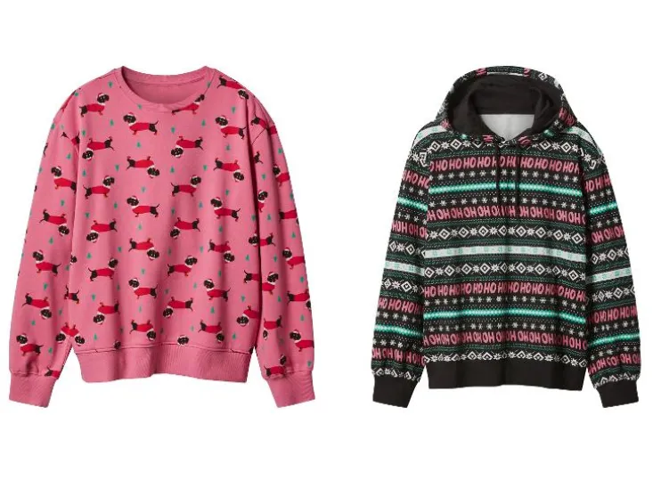 Sudadera navideña para mujer