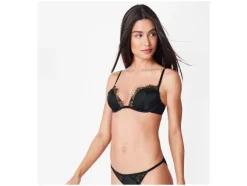 Sujetador con aros y encaje para mujer