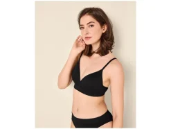 Sujetador suave de canalé para mujer
