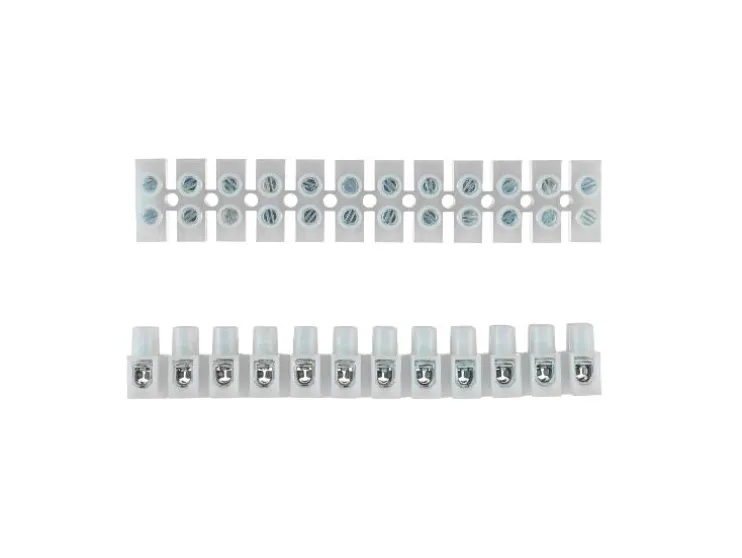 Surtido de bloques de terminales / Surtido de conectores de soldadura / Surtido de bridas para cables