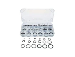 Surtido de ganchos y ojillas / tubos termorretráctiles / remaches ciegos / anillos de junta / abrazaderas para manguera / abrazaderas para manguera con cabeza de mariposa.