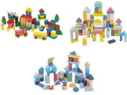 Surtido de tambores de juguete Ciudad / Bloques de construcción coloridos / Mundo marino
