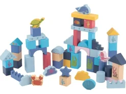 Surtido de tambores de juguete Ciudad / Bloques de construcción coloridos / Mundo marino