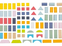 Surtido de tambores de juguete Ciudad / Bloques de construcción coloridos / Mundo marino