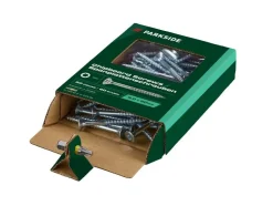 Surtido de tornillos para aglomerado, 420 pzas. / Surtido de tacos, 500 pzas.